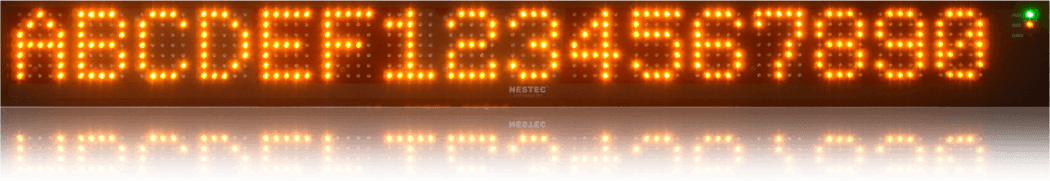 NESTEC Profibus LED display